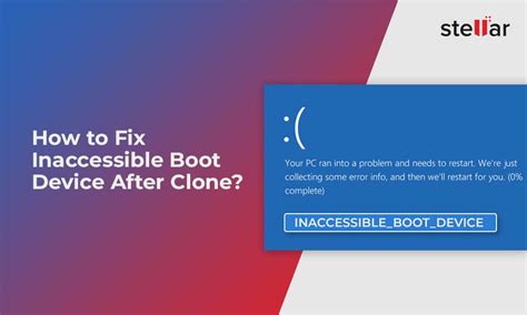 after clone inaccessable boot device|new ssd no bootable device.